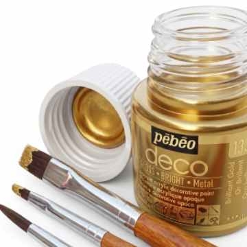 Acrilici Metallizzati Pebeo Deco 45ml Acrilici Metallizzati Pebeo Deco 45ml