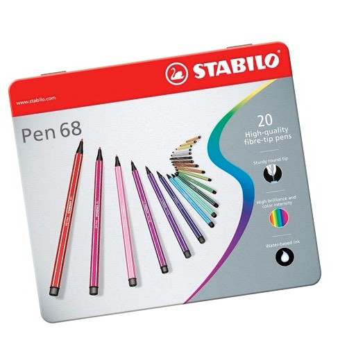 pennarelli, comprare pennarelli online, pennarelli Stabilo Pen68, prezzi pennarelli