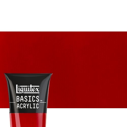047 Transparent Red - Colori acrilici Liquitex Basics