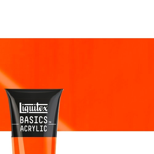 982 Fluorescent Orange - Colori acrilici Liquitex Basics