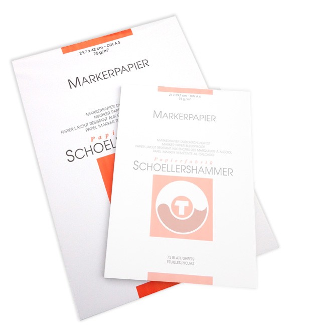 prezzi album per marker, blocchi per marker, carta per marker, album per pantoni, blocchi per pantoni, 