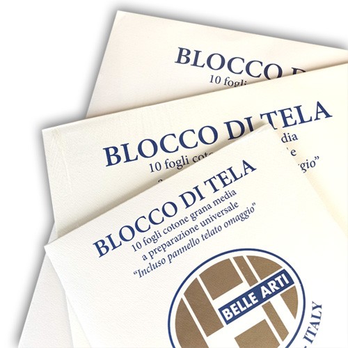 blocco tela per pittura tela per dipingere tele pieraccini