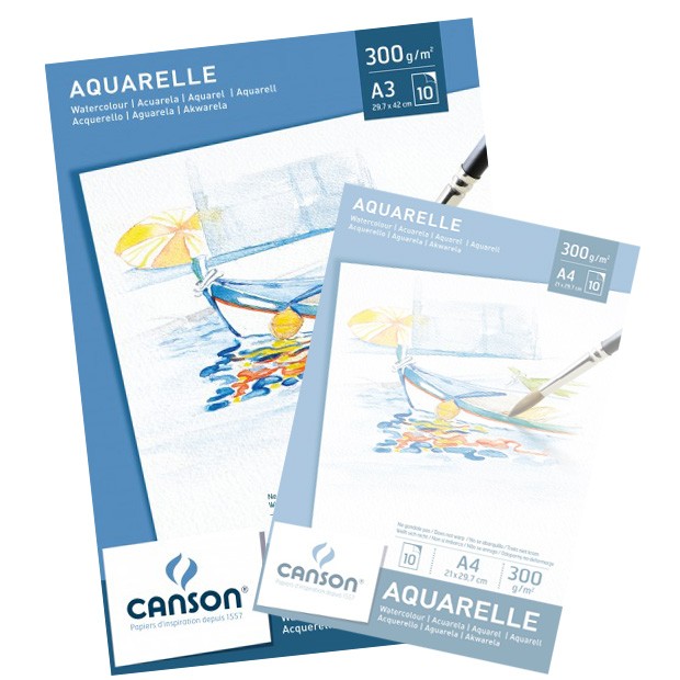 Blocco acquerello Canson, prezzi Canson carta