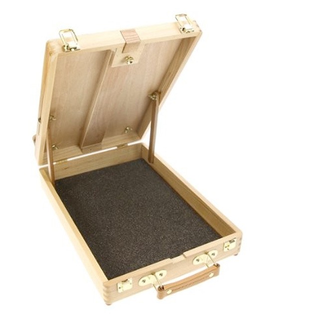 Cassetta Cavalletto in legno per pittura, Daler Rowney Wooden