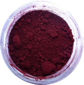 4072 Rosso di Ematite Sintetico (Ossido di Ferro PR101) - Pigmento in polvere in secchio da 1kg