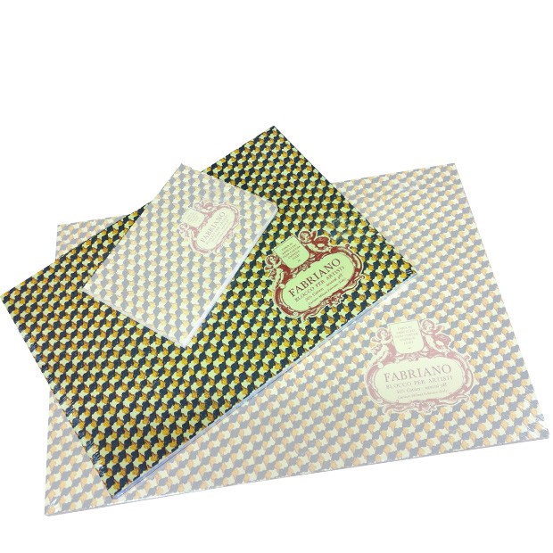 Carta acquerello Fabriano Blocco Artisti, carta acquerello 50% cotone, blocco carta acquerello
