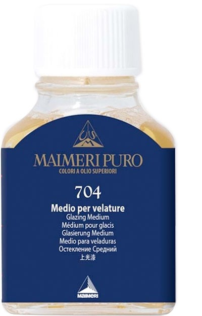 704 Medium per velature - Maimeri olio Puro, 75ml