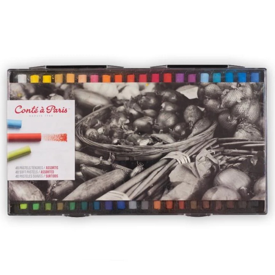 40 Softpastel Contè - Pastelli Teneri