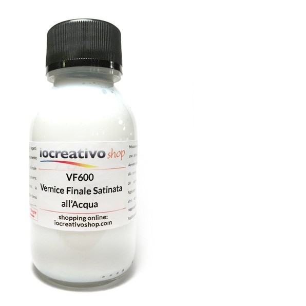 Vernice Finale satinata all'acqua per pittura