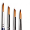 Pennelli Tintoretto serie 450 - Pelo tondo, sintetico bronzo