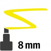 02 giallo - 4mm pennarello acrilico Pebeo Marker 4Artist 