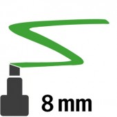 18 Verde scuro - 8mm pennarello acrilico Pebeo Marker 4Artist
