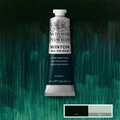 048 Phthalo Deep Green - Colore ad olio Winton - Winsor & Newton - 37 ml - Colore ad olio Winton - Winsor & Newton - 37 ml
