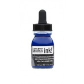 316 Blu phtalo  Colore acrilico liquido Liquitex INK - flacone 30ml