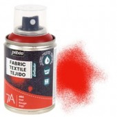 404 Rosso - Pebeo 7A Setacolor - Colore per tessuti spray base acqua da 100ml