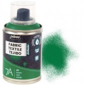411 Verde - Pebeo 7A Setacolor - Colore per tessuti spray base acqua da 100ml