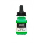 985 Fluorescent Green - Colore acrilico liquido Liquitex INK - flacone 30ml