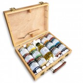valigetta pigmenti per pittura per creare colori ad olio, prezzi pigmenti in polvere olio