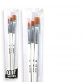 pennelli tondi onebrush per colori acrilici, prezzi pennelli