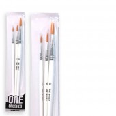pennelli tondi onebrush per colori acrilici, prezzi pennelli