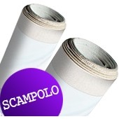 Scampolo - Tela PRONTA per pittura, LINO 400gr/mq, prep. standard