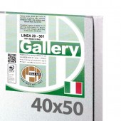 40x50 cm - Tela per pittura pronta - Pieraccini linea Gallery 20/561 - Made in Italy