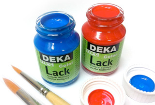 colori acrilici per decorazione, colori Deka Lack, colori Deka Colour Lack, Deka Color Lack, comprare Deka Lack