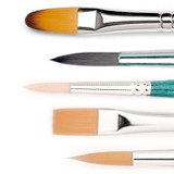 pennelli per colori acrilici 