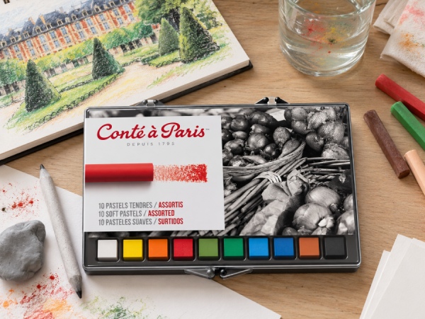 Soft Pastel Conté
