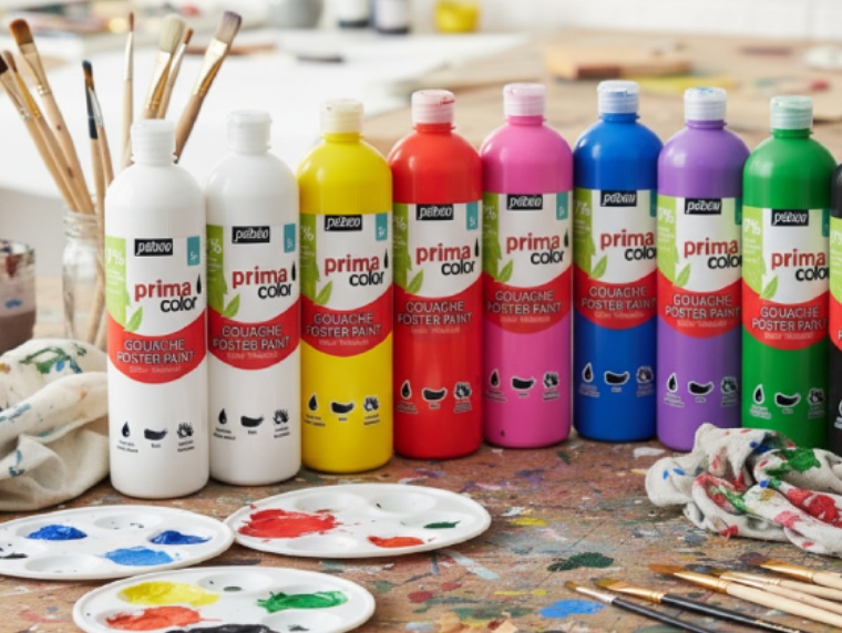 tempera 1 litro Primacolor Pebeo